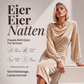 Elegant fløyelskjole med kragehals for kvinner