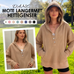 Mote langermet hettegenser for kvinner