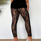 Dame Sexy Gjennomsiktige Blonde Mesh-bukser
