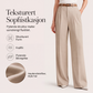 Damebukser med høy midje og vide ben til dress
