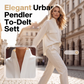 Elegant dressdress og buksesett med lange ermer