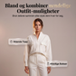 Elegant dressdress og buksesett med lange ermer