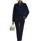 Elegant dressdress og buksesett med lange ermer