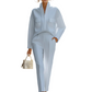 Elegant dressdress og buksesett med lange ermer