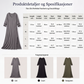 Elegant maksikjole med splitt