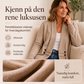 Uformell dobbelspent strikket cardigan for kvinner