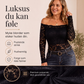 Dame blondet-skjorte med bar skuldre