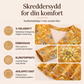 Elegant topp med blomsterprint og V-hals for kvinner