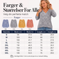 Elegant topp med blomsterprint og V-hals for kvinner