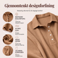 Kjole i strikket sweatshirt-stoff for kvinner, lange ermer