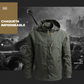 Klatrefeltjakke Vindtett yttertøy for menn Vanntett Softshell Tactical jakke
