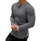 Henley-skjorte i slim fit for menn