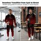 👖New arrival 40% OFF!🧥Men's Gradient Tracksuit Set - Hoodie and Sweatpants