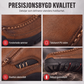 Uformelle slip-on-sko i PU-skinn for menn
