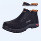 Uformelle slip-on-sko i PU-skinn for menn