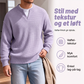 Lagdelt komfortabel vaffel-genser