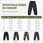 Dame cargo-bukser Lette utendørs joggebukser
