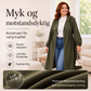 Uformell, løstsittende midilang hettejakke for kvinner