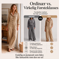 Dame vidbeinet cargo-jumpsuit