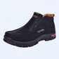 Uformelle slip-on-sko i PU-skinn for menn