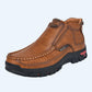 Uformelle slip-on-sko i PU-skinn for menn