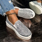 Komfortable og uformelle slip-on-sko for kvinner