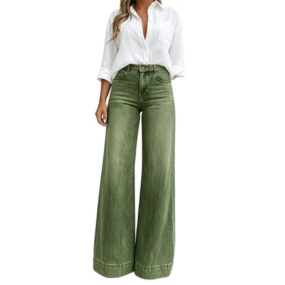 Benforlengende vide jeans