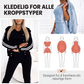 3-delt uformelt sett for kvinner - jakke, tanktopp og bukser