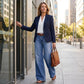 ⏳Time-Limited Special⏰Women's Vintage High-Waist Wide-Leg Jeans
