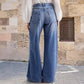 ⏳Time-Limited Special⏰Women's Vintage High-Waist Wide-Leg Jeans