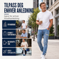 Jeans-joggebukser for menn med smal passform og elastisk midje