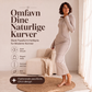Langermet maxikjole med hette for kvinner, smal passform