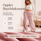 Elegante vide bukser i fløyel for kvinner