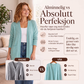 Uformell strikket cardigan for kvinner med åpen front