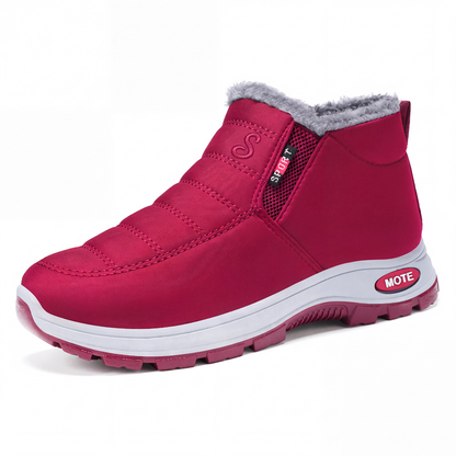 Vinter varme slip-on snøstøvler for menn