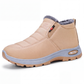 Vinter varme slip-on snøstøvler for menn