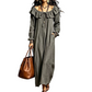 Uformell off-shoulder maxi-kjole for kvinner