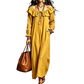 Uformell off-shoulder maxi-kjole for kvinner