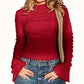 Flattering Asymmetric Ruffle Top