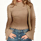 Flattering Asymmetric Ruffle Top