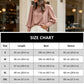 Women's Casual Solid Long Sleeve Blouse