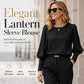 Women's Casual Solid Long Sleeve Blouse