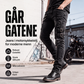 Smalpassede revne jeans for menn