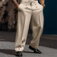 Formelle rette dressbukser for menn