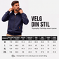Herre jakke med hel glidelås og hette, cargo-stil