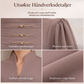 Elegant bodycon-kjole med V-hals og bispeermer for kvinner