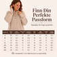 Dame Vaffelstrikket Henley-genser