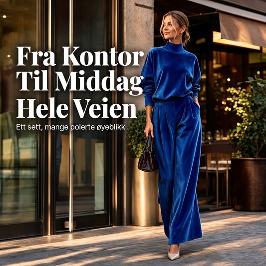 Forfinet strikket pendlersett