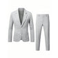 Dress med slank passform for menn, 2-delt