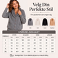 Strikket cardigan med pelskrage for kvinner